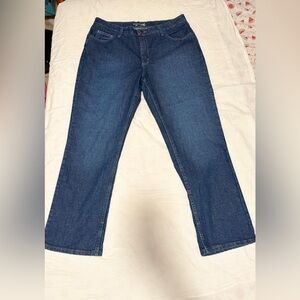 NWOT Riders by Lee Blue Straight Leg Jeans SIZE 16M NEVER WORN